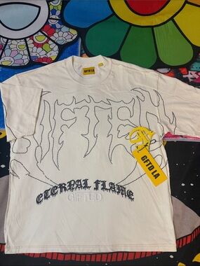 GFTD LA - ETERNAL FLAME BLACK TEE